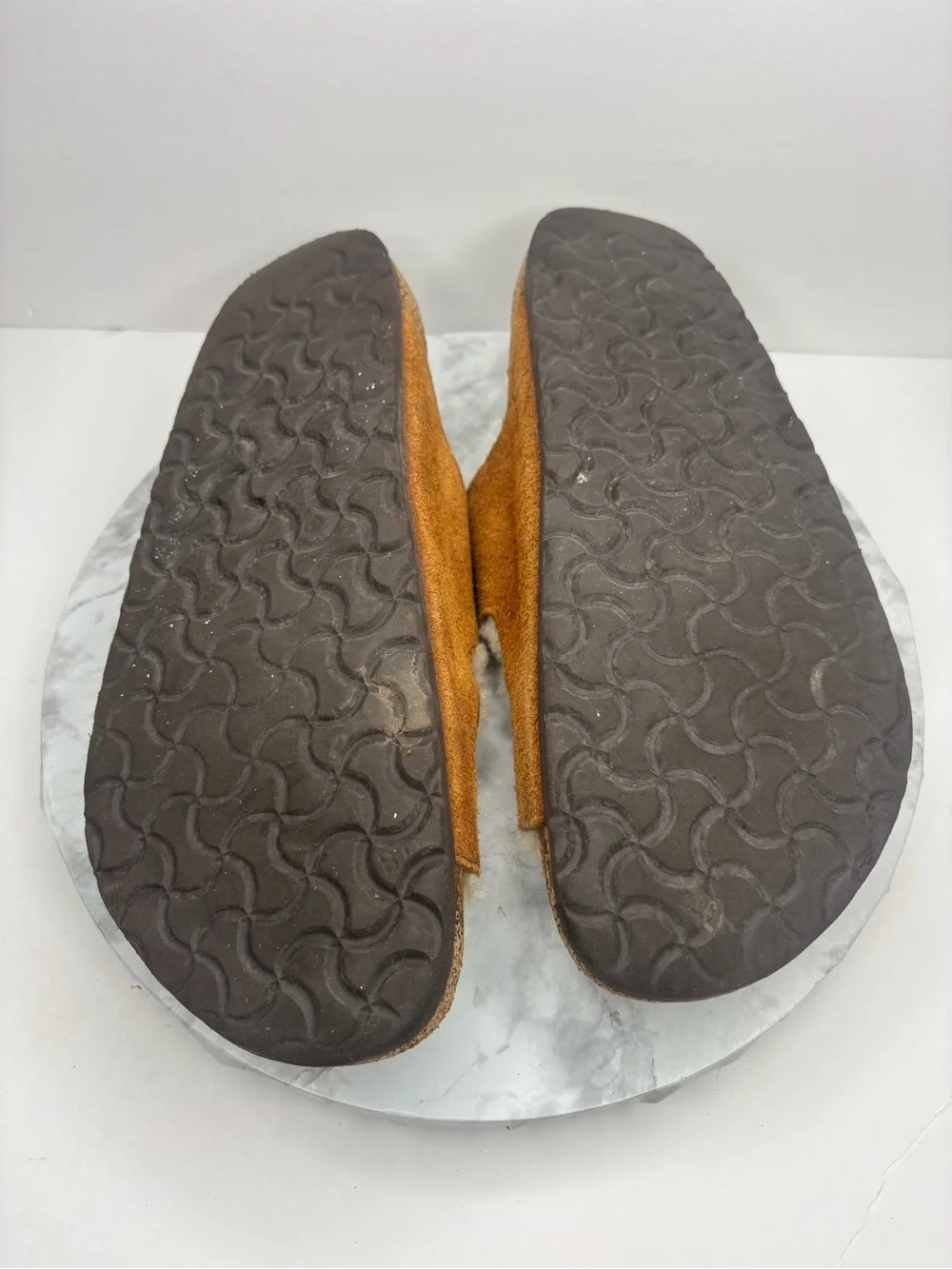 Size 42-Birkenstock Arizona Shearling sandals mink brown suede